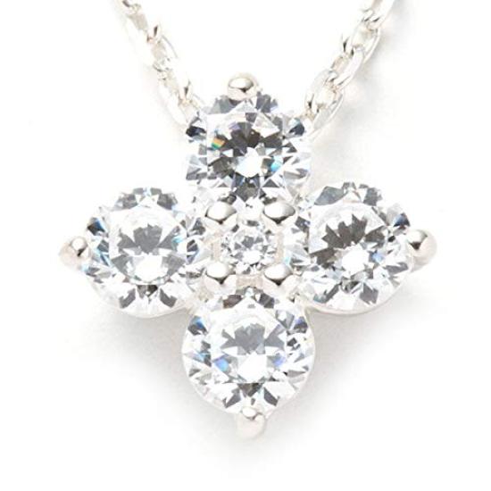 Gift Wrapped Eternal Silver Necklace 111424121813 [Set] 4℃ Women's