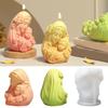 Moeder en Baby Figuur Siliconen Mallen voor Kaars Zeep Chocolade Snoep Taart Fondant Decoratie Gips Siliconen Mallen