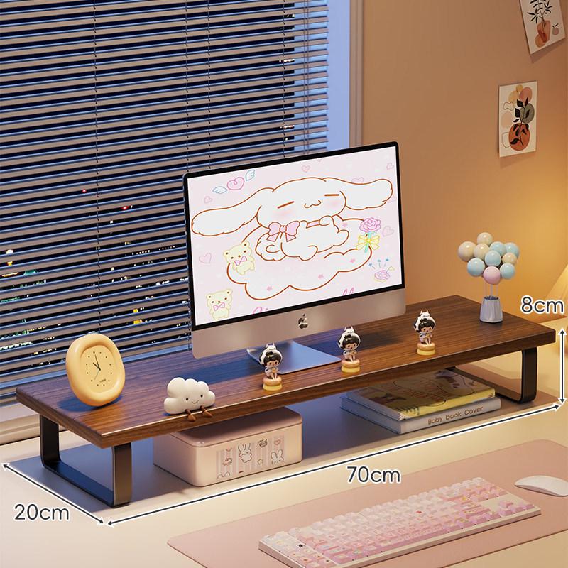 Monitor Stand with Cooling Base: Desktop and Laptop Lifting Bracket for Students