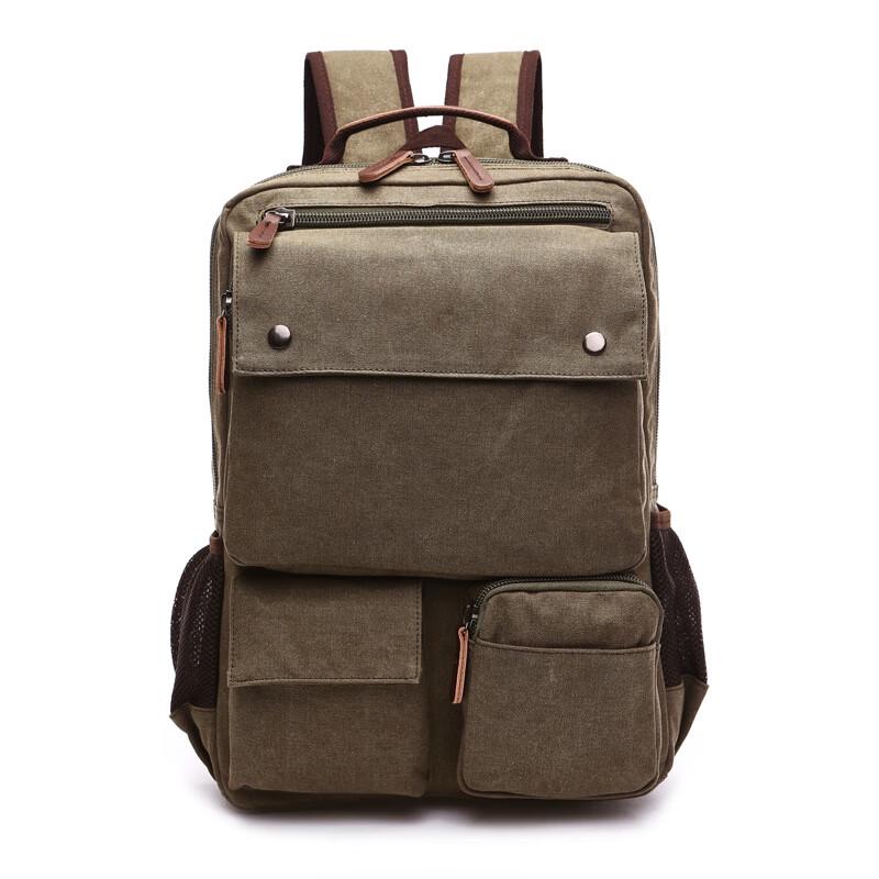 Men's Fashion Canvas Backpack
