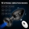 1PC Vibrating Butt Plugs, Anal Sex Toys for Male/female Vibrators, Prostate Massagers for Adult Toys for Male Sex Toys