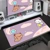 XXL Mauspads Anime Computer Tischmatte Bubu Dudu Gamer Schreibtischmatte PC Gaming Zubehör Mauspads Große Matten Büro Mauspads Setup