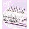 Puremantis - Natural Wispy Individual Cluster False Eyelashes