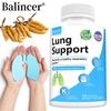 Balincer Lung Support Supplement, Feverfew & Vitamin C, with Cordyceps & Bromelain, 120 Caps