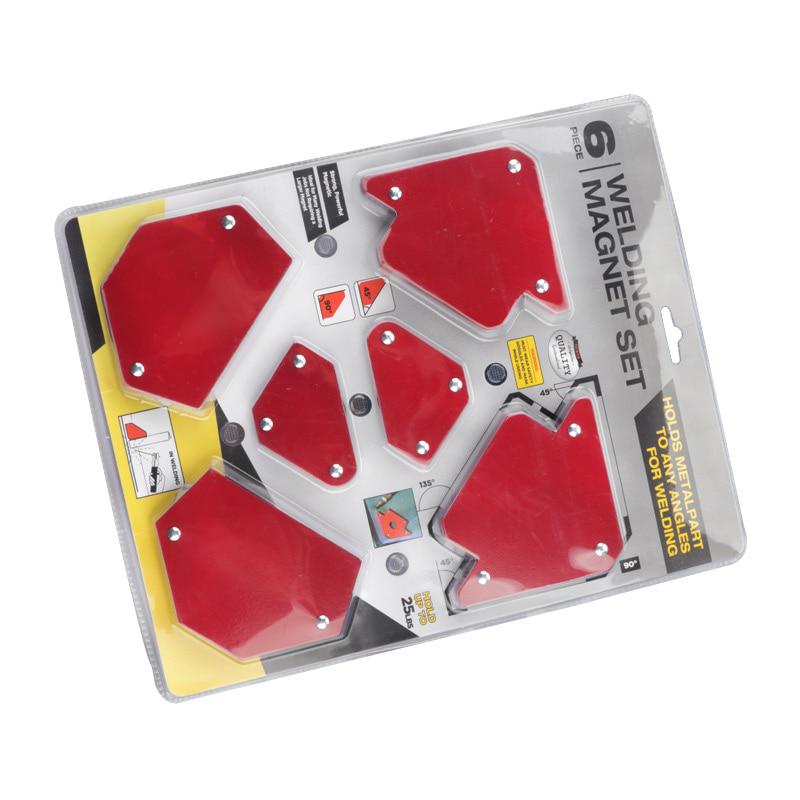 6pcs Magnetic Welding Holder Positioner Welding Tool Fixed Angle Soldering Positioner without Switch for Welding Accessories 6pcs Magnetic Welding Holder Positioner Welding Tool Fixed Angle Soldering Positioner without Switch for Welding Accessories
