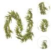 Christmas Artificial Cypress Leaf Vine Lifelike for Front Door Multipurpose
