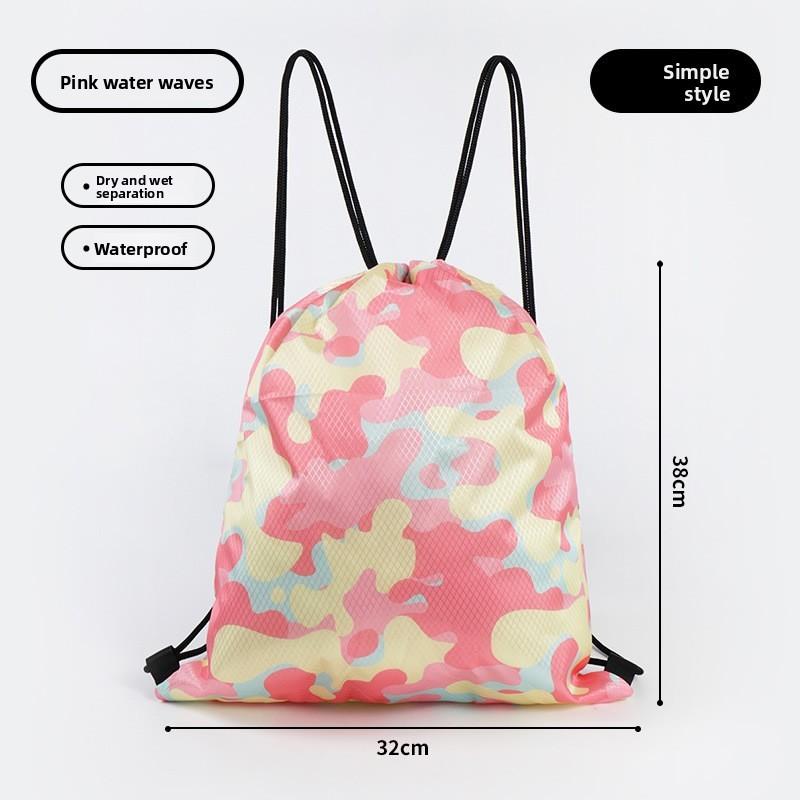 Kids Swim Bag With Dry Wet Separation Waterproof Storage For Beach Travel And Sports Use