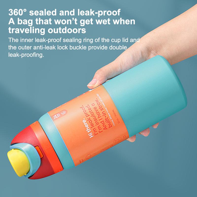 Vacuum Flasks Thermoses Water Bottle Drinkware Thermo Tumbler Stainless Steel Thermal Mug Original Cold Hot Coffee 1Pc