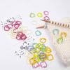 24Pcs Fruit Stitching Markers Crochet Locking Stitching Markers Rings for Knitting Crocheting Weaving Sweater Scarf Hat