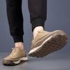 Breathable Men's Flats Leather Outdoor Shoes Men All-match Mens Comfortable Sneakers 2024 New Male Classic Hiking Shoes