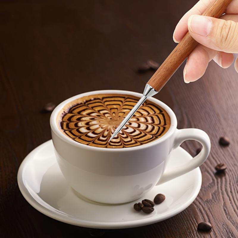 1 Piece Cafe Latte Art Pen Cappuccino Latte Decorative Art Pen, Coffee Machine Accessories Coffee Bar Accessories