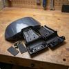 Padded Rear Backrest Waterproof WearResistant Black
