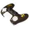 Anti-Rutsch Controller Skin für PS5 Controller Silikon Schutzhülle mit 2 Daumenstick-Aussparungen und Touchpad-Aufkleber für PS5 Controller