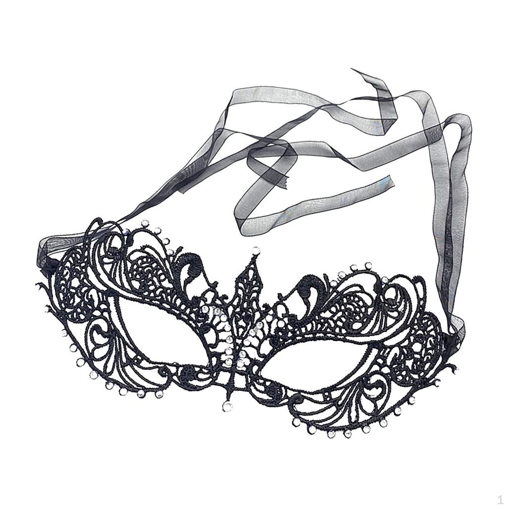 Delicate Lace Mask for Women - Elegant and Graceful Half Face Cover