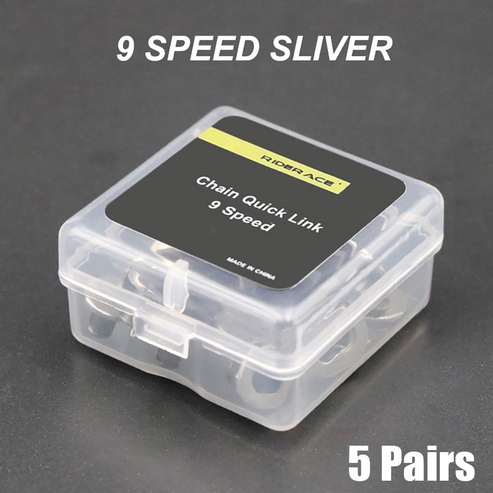 5Pairs 6/7/8/9/10/11/12 Speed Connector Joints Quick Unbuckle  Bicycle Accessories