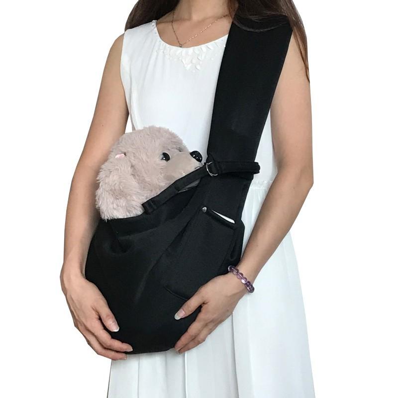 Small and medium-sized pet cat and dog leash, suitable for outdoor trips. Breathable and waterproof. Large capacity dog walking bag.