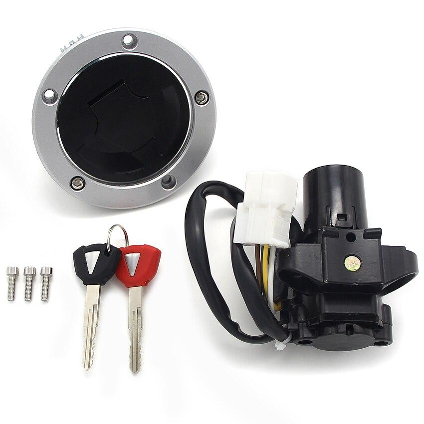 Buy Motorcycle Fuel Gas Cap Switch Seat Lock Key Kit for Kawasaki ER650
