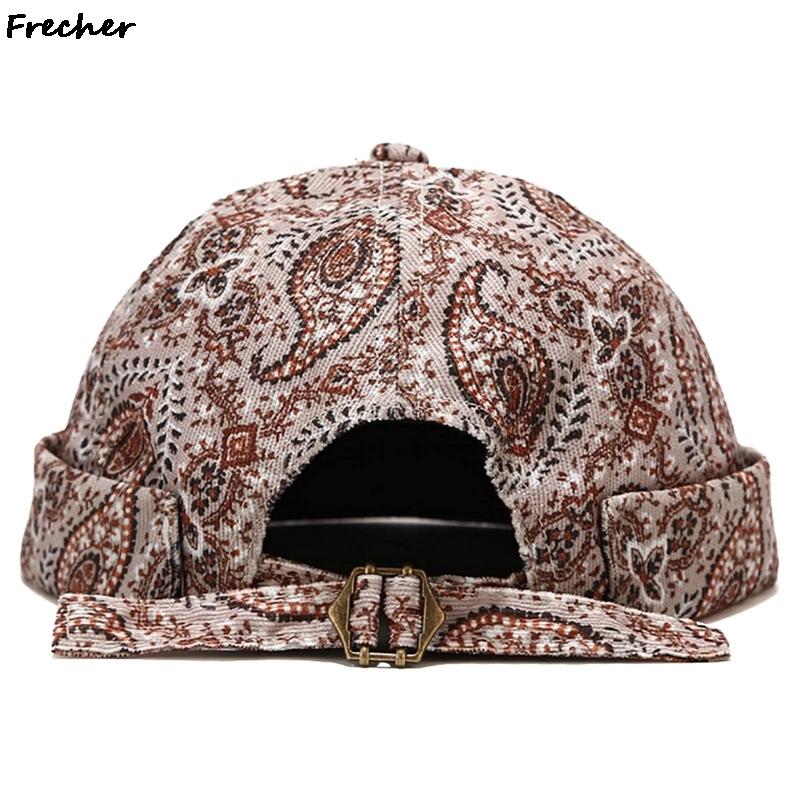 

Винтажная шляпа без полей 2021 года, шапки-бини, кепка докера, хлопковая регулируемая литературная кепка для моряков, женские шляпы в стиле хип-хоп бежевый