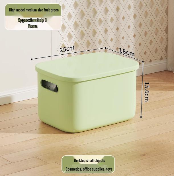 Stapelbarer Kunststoff-Aufbewahrungsbehälter für Haushalt, Wohnzimmer, Schlafzimmer, Studentenwohnheim - Spielzeug-Organizer