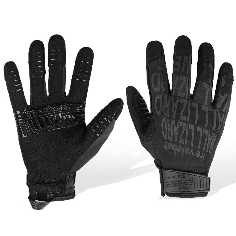 

Summer Tactical Cycling Gloves: Breathable Ice Silk, Anti-slip, Quick-drying, Sun Protection for Men Small чёрный
