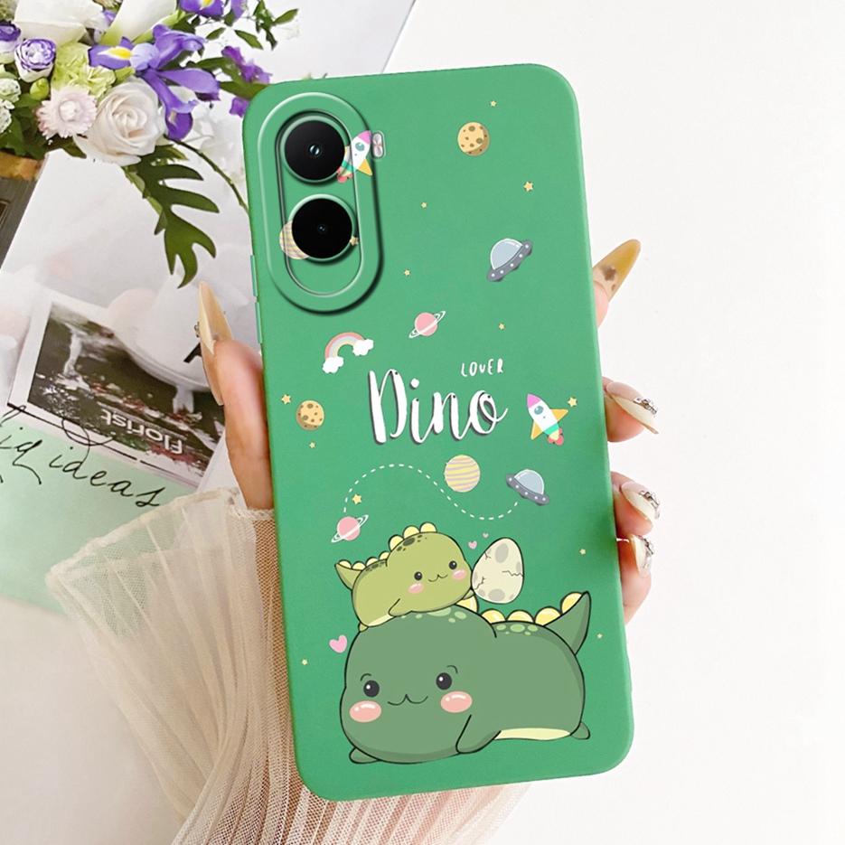 For Xiaomi Poco M7 4G Case Cute Dinosaur Astronaut Painted Cover Soft Silicone Phone Case For Xiaomi Poco M7 Plus M7Plus 5G Bags