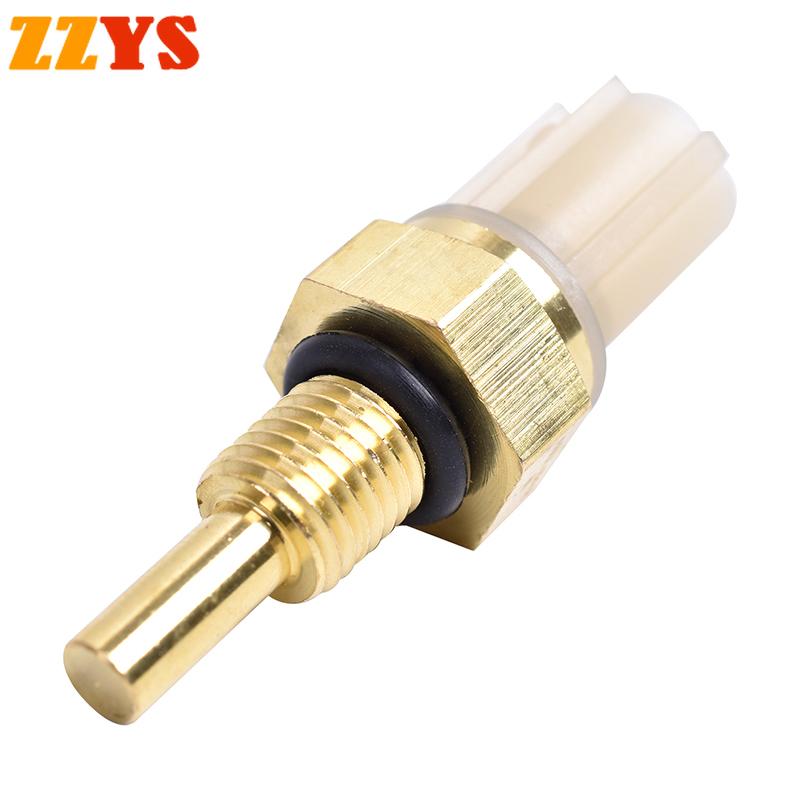 M10 10mm Motorcycle Single Water Tank Temperature Sensor Temperature Control Switch Assy Radiator Cooling Fan Thermo Sensor