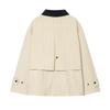 European and American Style, New Women's Clothing, Fashionable, Casual Plaid Contrasting Collar Jacket 3811054