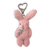 Hase Herz Handykette Koreanische INS Punk Niedliche Schlüsselanhänger Y2K Mode Schmuck Niedliche Schlüsselanhänger Puppen Anhänger Zubehör Geschenk