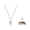 Aijiasha DANAE Series Classic Water Drop French Light Luxury Versatile Ins Style Star Graduation Season Alloy Necklace Women's 02651418-064-TU