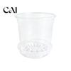 Orchid Pots with Ventilation Holes Clear Plastic Pot Saucer, Plant Lightweight Seedings Starting Trays Drainage Holes, Ventilated Flower for