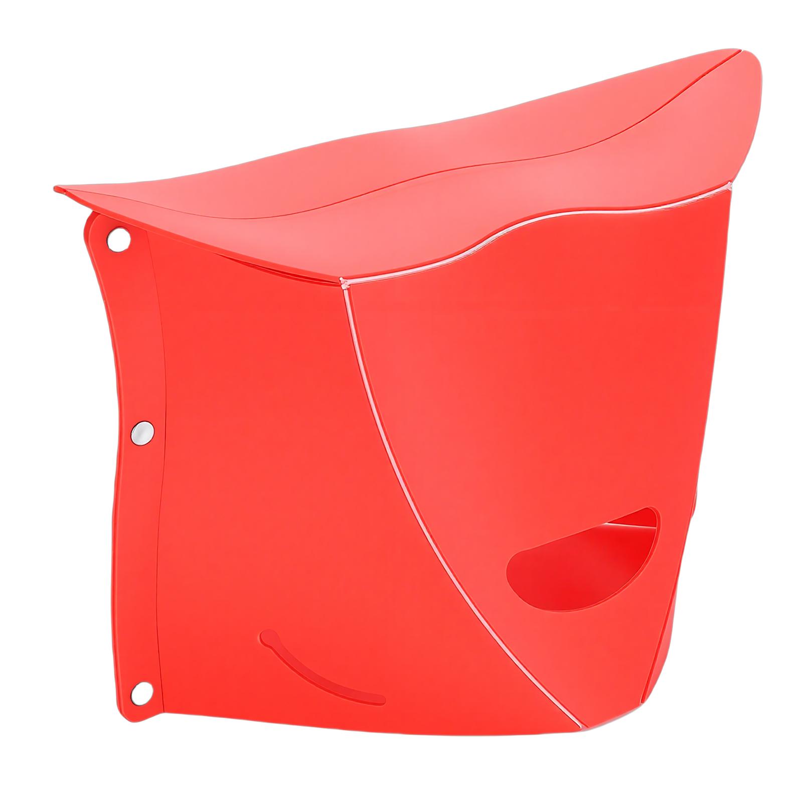 

Складной стул для кемпинга и походов с функцией сумки, подставка для ног в самолете для путешествий, рыбалки на открытом воздухе, домашнего использования, красный красный