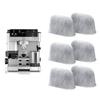6Pcs Activation Carbon Water Filter Replacement for CFP301 CFP307 CFN601 ES601 ES655 ES701 Coffee Machine Accessories