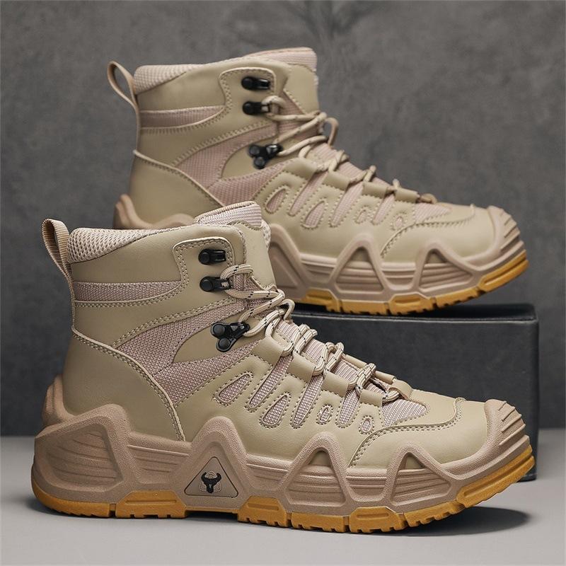 Winter high-top leisure sports outdoor mountaineering teen waterproof non-slip retro Martin boots 39