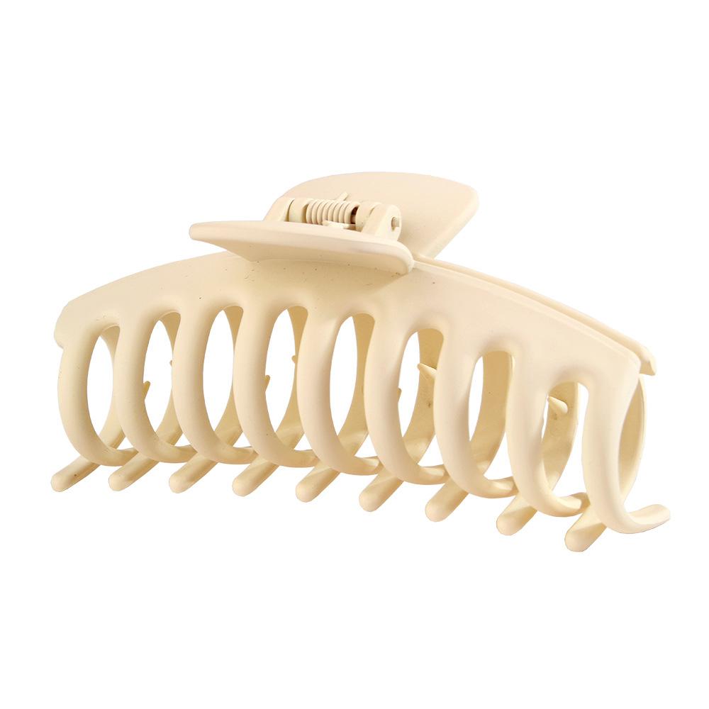 11CM Dragon Bone Hair Claw Clip Matte PS Plastic Hair Claw for Women Girls Non Slip Hair Accessories