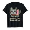 Gattatino Nyanino Cat Pop Tart T-shirt