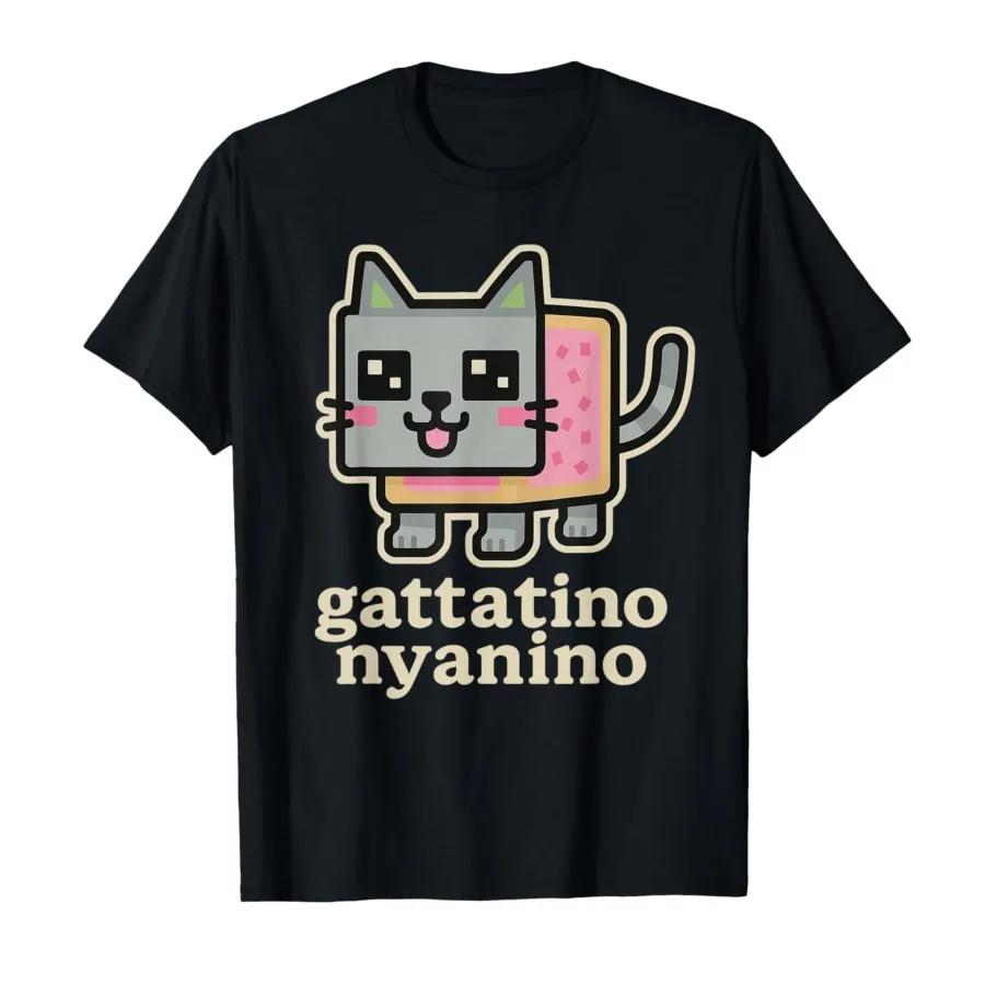 Gattatino Nyanino Cat Pop Tart T-shirt XL