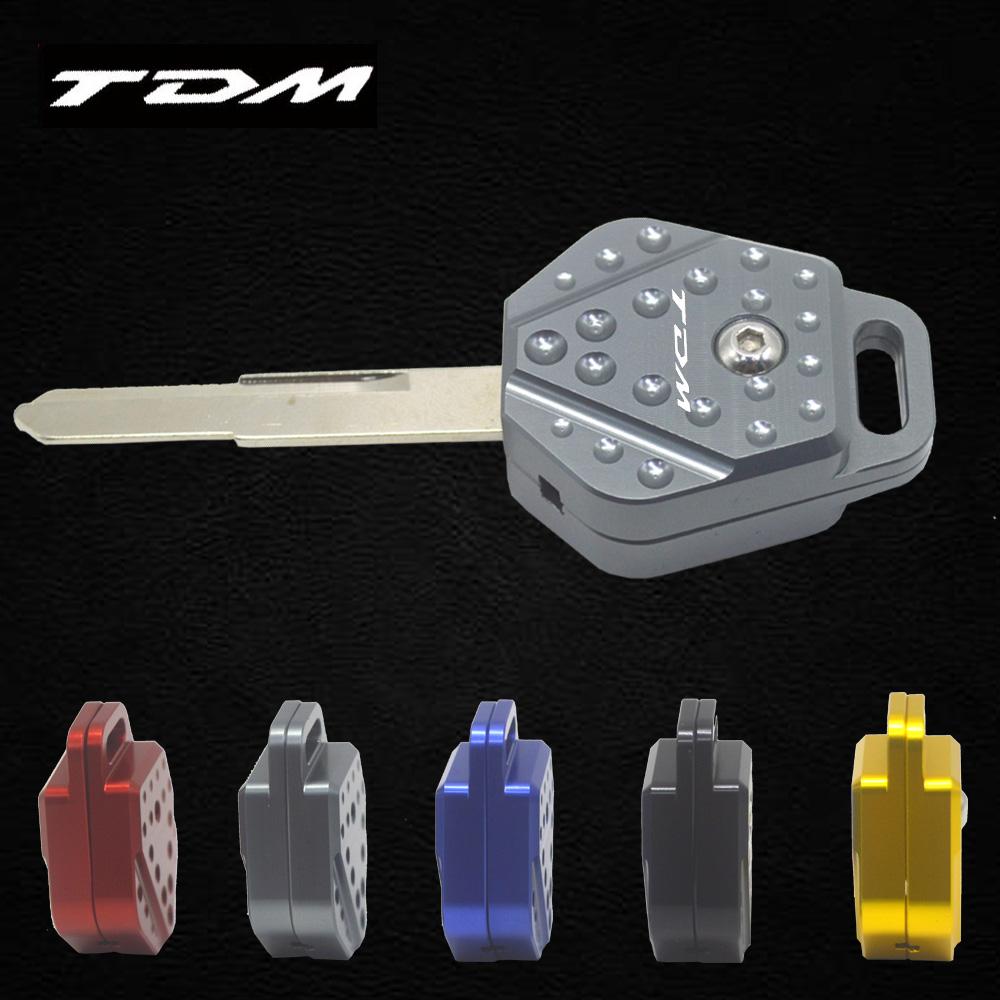 Motorcycle CNC Key Cover Case Shell Keys Protection For YAMAHA TDM 850 900 TDM850 TDM900