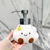 Soap Dispenser Cute Ceramic Hand Sanitizer Bottle Bathroom Shower Gel Press Bottle Lotion Shampoo Bottle Bathroom Accessories