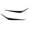 1 Pair Headlight Eyebrow Stickers Car Headlamp Eyelid Decal Cover Replacement for X3 X4 G01G02 2018+(Carbon     )
