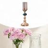 European Style Candle Holder Sturdy Candelabra for Parties Table Centerpiece European Styles Hollow Vintage Candle Holder