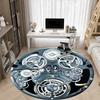 1pc Gears Mechanism Chair Carpet for Office, Soft, Non-Slip Polyester Mat, Office, Living Room, Bedroom, Durable Polyester yy251207162