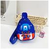 Child America Captain Anime Shoulder Bag Outdoor Casual Cartoon Chest Fashion Bag