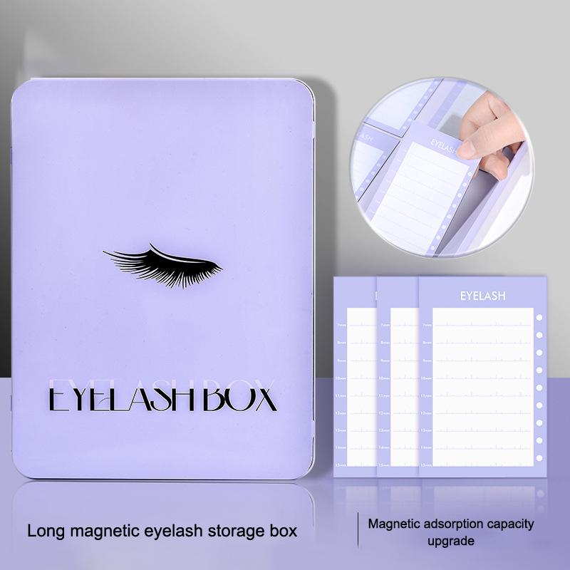 Empty Fake Eyelash Storage Box Reusable False Eyelash Holder Case For Women Professional Container Travel Pallet Lash Holder