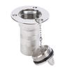38mm 1 1 2in Boat Fuel Deck Filler with Keyless Cap Stainless Steel for Boat Yacht Campervans