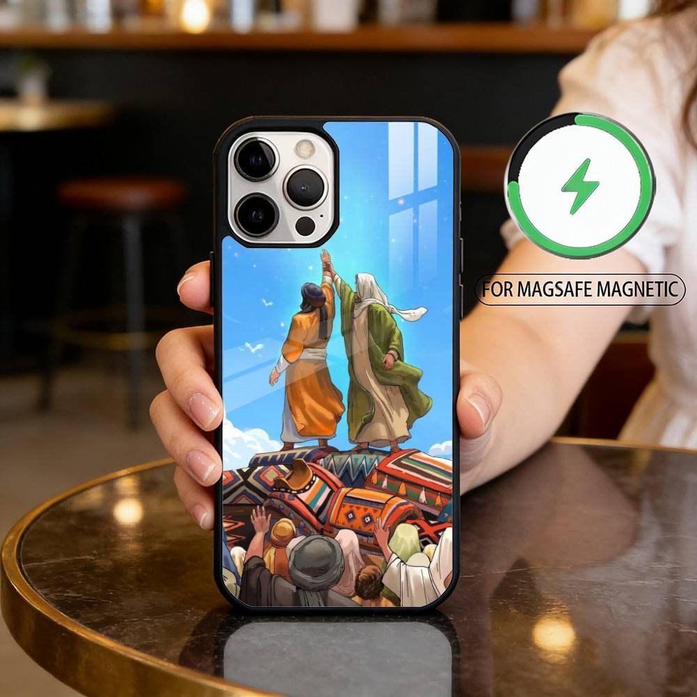 Imam H-Hussain S-Shia Ali Phone Case For iPhone17,16,15,14,13,12,11 Plus,Pro Max Magnetic For Magsafe Wireless Charging