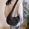 Casual Canvas Crossbody Bag For Women Designer Black/White/Red Shoulder Bags Large Capacity Tote Men Travel Shopping Bag 2026