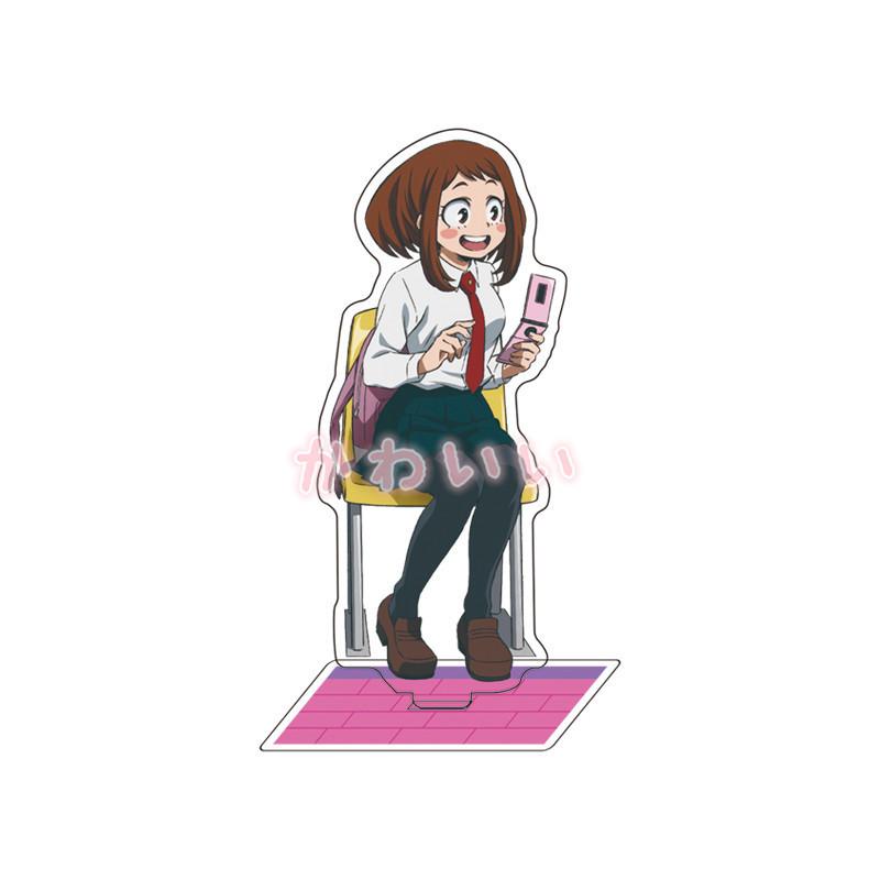 My Hero Acad Acrylic Stand Model Plate Decoration Originality Desk Figure Display Fans Gift Cartoon Products Creative Jewelry