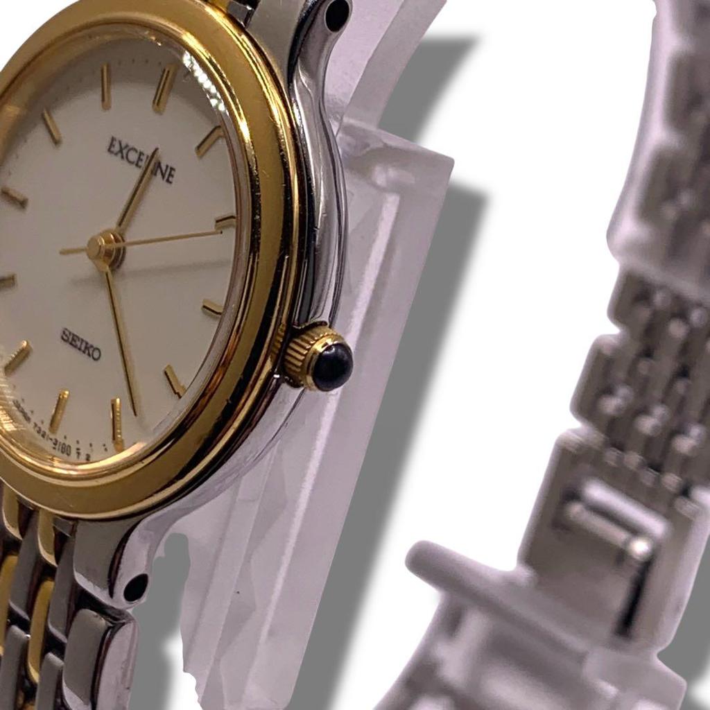 [USED] SEIKO Exceline Vintage Women's Watch, Gold