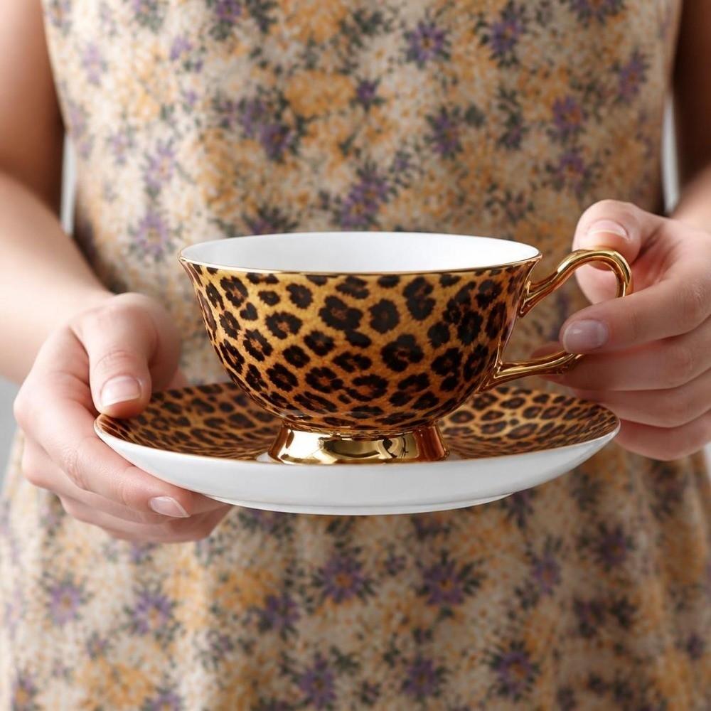 Knochenporzellan Keramik Tassen Set Retro Milch Tasse High-End Frühstückstasse Haushaltsgebrauch