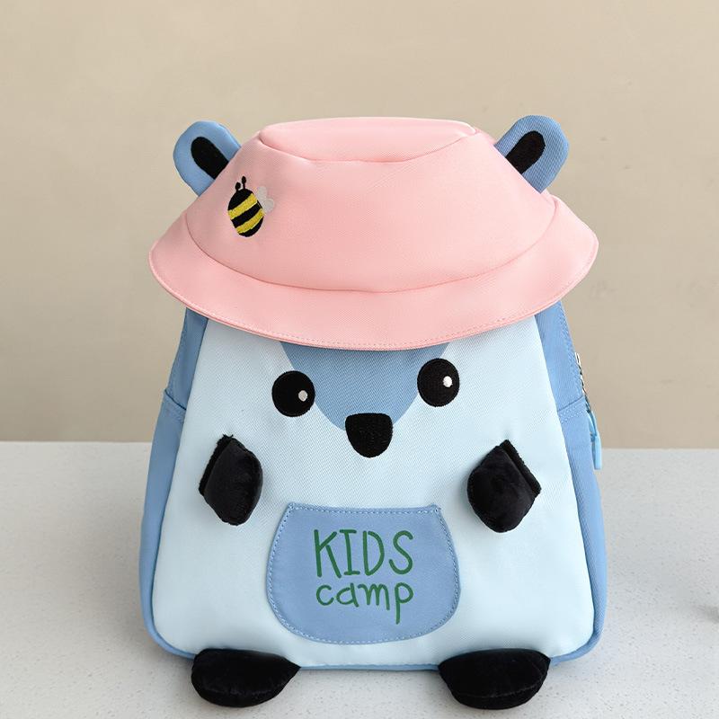 Children's backpack new cute kindergarten cartoon schoolbag boys and girls lightweight outdoor travel baby small backpack